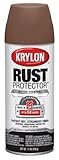 krylon 69028 Rust Protector and Preventative Enamels, Satin Spice Brown by Krylon