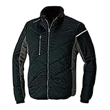 [桑和] G.GROUND 防寒ブルゾン 44603 ジャケット ジャンパー ストレッチ 撥水 作業服 SOWA M 4:ブラック