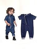 子供服 デニム風 オールインワン つなぎ　春服 夏服 秋服 冬服 (80ｃｍ) [並行輸入品]