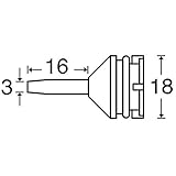 白光:ハッコースッポン ノズル18・18G用 18-N 000056270301