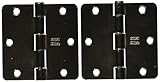 National Mfg Co 2パック3 – 1 / 2 " x 3 – 1 / 2 " 1 / 4 "半径ドアヒンジDesig N/A S808-212 1
