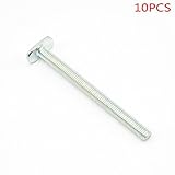 木工用ジグのための10PCS M8x100mm Tナットのセット