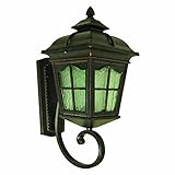 Yosemite Home Decor 5214ORB-L Amelia 3-Light Outdoor Wall Sconce with Water Glass Shade, Large [並行輸入