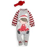ベビー服  サンタ  ロンパース  カバーオール　衣装   コスチューム   クリスマス　イベント　ベビー  Ruleronline (100)