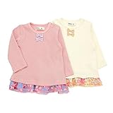 Bobson(ボブソン) 長袖Ｔシャツ (80～130cm) キムラタンの子供服 (77301x77801-161a) ピンク 95
