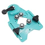 ドリルガイド 位置決めガイド、調節可能 4-83mm ガラス セラミック タイル ロケータ 、ダイヤコア ドリル 陶器 硝子 レンガ ライル 大理石 (位置決めガイド)