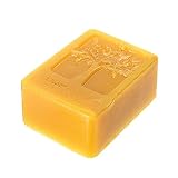 Sndy 105g 有機自然純粋な黄色の蜜蝋木製家具研磨ワックスパッド