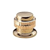 Jacuzzi x526829ハンドルfor 3 / 4 "バルブ、明るい真鍮W /ダイヤモンドカット外観