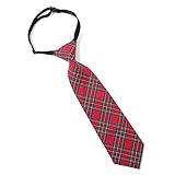 (エムエイチエー) M.H.A. ワンタッチキッズ チェック柄ネクタイ ベビー服 子供服 ジュニア 子供服20188 Ａ.レッド