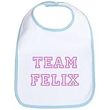 CafePress Pink team Felix Bib - Standard Sky Blue by CafePress