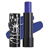 ブルーリップスティック 青 口紅 ハロウィン メイク 青色 リップスティック 長時間持続 落ちにくい ヴァンパイア メイク 魔女 コスプレ パーティー 個性派メイク