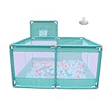 少年少女幼児アクティビティセンター緑のベビープレイペン用の大型屋内プレイフェンス屋外遊び場