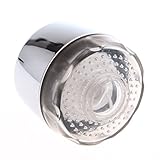 Anself グロー温度センサーLED水流蛇口タップ3色