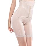 Haoruiqi 産後スリミングコルセットバットリフターベリートミーウエスト下着 シェイプウェア (白, L)