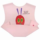 エプロン はらぺこあおむし 立体ポケット 日本製 ベビー ピンク F