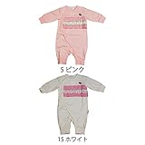 【SiShuNon/シシュノン】【日本製】レースカバーオール 80 15 ホワイト