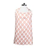 Bacati Ikat Dots Muslin Nursing Privacy Cover, Coral by Bacati