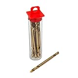 1 / 8 " double-ended高速度鋼チタンコーティングドリルビット( Stubby 12ビット)