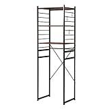 弘益 (KOEKI) 冷蔵庫 ラック 微妙な高さ 調節 ができる アジャスター付き ブラウン RZR-HR3(BR) | 新生活 一人暮らし レンジ トースター 幅60 2ドア RZR-HR3(BR)