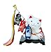 龍虎堂(リュウコドウ)『猫くんの鯉のぼり』玄関にも飾れる小型タイプ ×5個セット
