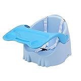 ベビーソファー　ソフトチェア　　カワイイ　お座り練習チェア　安定感　キッズソファー　ベビー家具　　男女兼用　４ヶ月～3歳 (ブルー)