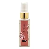 日本製 ピローミスト50ml 安眠 睡眠時のリラックス用に 枕用 フレグランス (サクラ (桜), 50ml)