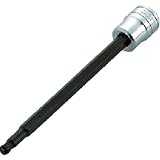 KTC(ケーテーシー) 6.3mm (1/4ンチ) ロングボールポイント ヘキサゴン ビットソケット 9/64インチ BT2964BPL