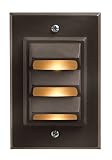 Hinkley Lighting 1542BZ-LED One Light Bronze Deck Light [並行輸入品]