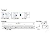 サヌキ SUS棚柱セット 1819mm ステンレスNo.4仕上 LS-721SET