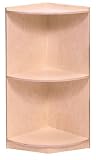 Steffy Wood Products 36-Inch Curved End Storage [並行輸入品]