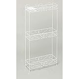 シャンプースタンド バスラック バスカウンター 3段 収納ラック お風呂 収納 バス用品 石鹸皿付き