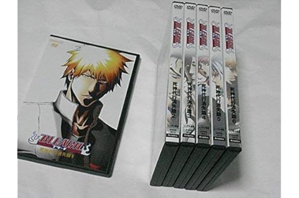 Bleach ブリーチ 死神代行消失篇 レンタル落ち 全6巻セット マーケットプレイスdvdセット商品 アニメ Amazon