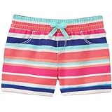 ジンボリー GYMBOREE/ マルチストライプショーツ コーラルストライプ ボトムスショートパンツ 7歳【並行輸入】