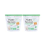 地の塩社 アルカリウォッシュLランドリーパウダー (洗濯用洗浄剤) 香料タイプ 600g×2袋セット