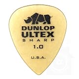 Jim Dunlop Ultex Standard Pick 12枚セット 1.00mm アルテックス シャープ ピック ＆ Musent Custom Players Pick 付き | 433B100-ULT-12P