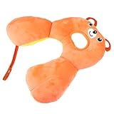 Dovewill 赤ちゃん　旅行　お出かけ　ベビーカーシート　クッション　首枕　ネックピロー　ヘッドレスト　可愛い　全5パタン - くま