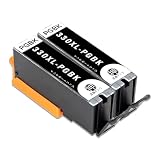 BCI-330XL PGBK 純正品併用 染料 CANON用 2本 互換インクカートリッジ bci330 大容量 個包装 ICチープ搭載 残量表示 PIXUS TS8830 / TS8730 / 8630 / 8530