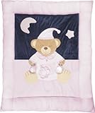 Playshoes 301745 Baby Play Blanket Playmat Sleeping Bear Playshoes (Rose) by Playshoes