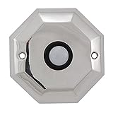 Vicenza Designs D4011 Archimedes Octagon Style Doorbell, Polished Nickel by Vicenza Designs