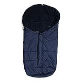ベビー用品 あったかダウン フットマフ ベビーカー用 バギー 防寒 暖かい お出かけ ネイビー