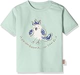 People Tree (ピープルツリー) オーガニックコットンベビー ことりプリント Tシャツ ミントグリーン系 80