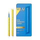 UZU BY FLOWFUSHI (ウズバイフローフシ) アイオープニングライナー [イエロー] リキッドアイライナー お湯オフ アルコールフリー 低刺激性