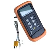 電子製品，SODIAL(R)デジタル温度計と K型 熱電対センサー DM6801B / データ保存機能付き, 過負荷表示警告