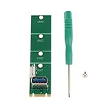 Dovewill デスクトップに対応　スーパースピード　 M.2 NGFF → USB 3.0 　ライザーカード　 PCI-E 拡張カード 　緑色