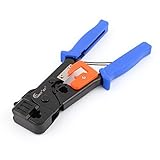 DealMux RJ45 RJ11 RJ12 8P 6Pモジュラー圧着ネットワークプライヤーハンドツールカッター