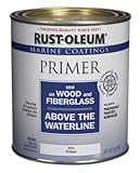 Rust-Oleum 207014 Marine Wood and Fiberglass Primer 1-Quart [並行輸入品]