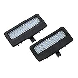 2pcs車LEDライト太陽バイザーライトランプ電球用のミラーBmw f10 F11 F07 F01 F02