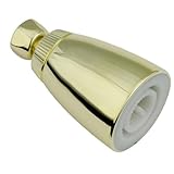 キングストン真鍮K130A2 KINGSTON BRASS BASICプラスチックシャワーヘッド、ポリッシュブラス