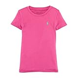 ラルフローレン Tシャツ 半袖 トップス クラシックポニー 子供服 キッズ 女の子 6(5～6歳),ピンク [並行輸入品]