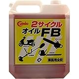 キューミック 2サイクルオイル FB 赤色 鉱物油 4L×6 Cumic 2Cycle OIL FB
